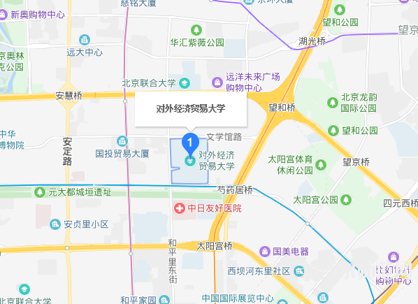 對外經(jīng)濟(jì)貿(mào)易幼兒師范大學(xué)地址在哪里