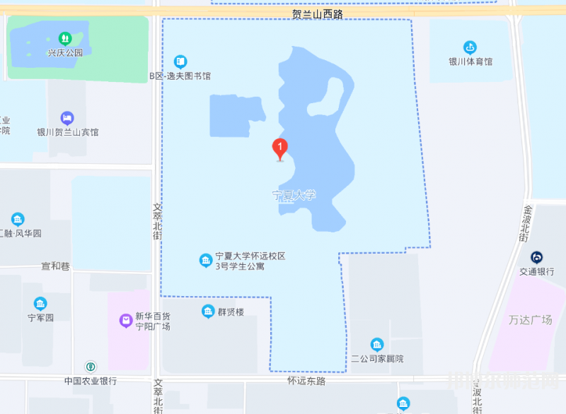 師范大學地圖